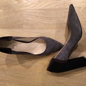 Nine West suede heels